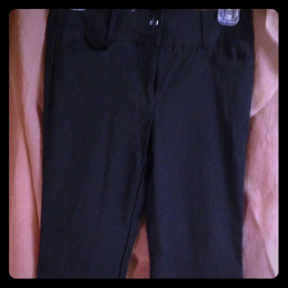 Black slacks